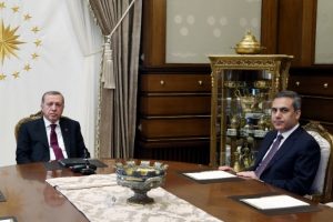 Cumhurbaşkanı Erdoğan Hakan Fidan'ı kabul etti