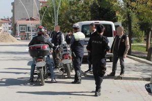 Uşak genelinde huzur operasyonu