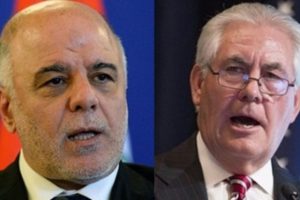 İbadi, ABD Dışişleri Bakanı Tillerson ile telefonda g&ouml;r&uuml;şt&uuml;