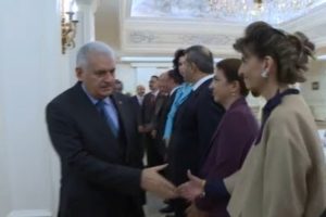 Yıldırım, yeni atanan b&uuml;y&uuml;kel&ccedil;ileri kabul etti