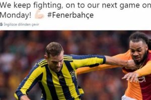 Fenerbah&ccedil;eli Janssen'den Galatasaray gafı!