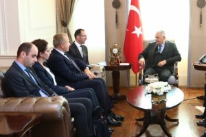 Yıldırım, Kosova Başbakan Birinci Yardımcısını kabul etti