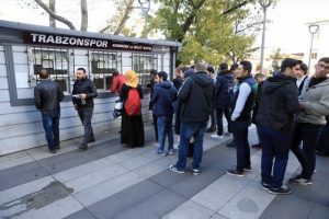 Trabzonspor-Galatasaray ma&ccedil;ına yoğun ilgi