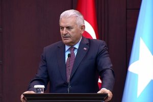 Yıldırım'dan Aliyev ve Kvirikaşvili'ye teşekk&uuml;r