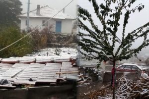 Ankara'da yılın ilk kar yağışı başladı