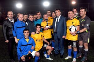 Bursa Osmangazi'de Birimler Arası Futbol Turnuvası sona erdi