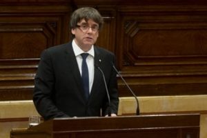 Katalonya lideri Bel&ccedil;ika'ya gitti!