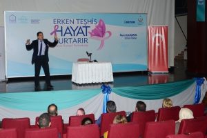 Bursa Yıldırım'da kadınlar kansere karşı bilin&ccedil;leniyor