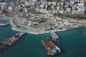 Martı Projesi'nin son hali ilk kez havadan g&ouml;r&uuml;nt&uuml;lendi!