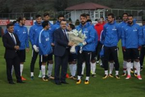 Trabzonspor'a meşaleli destek