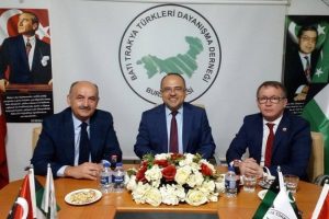 M&uuml;ezzinoğlu'ndan BTTDD Bursa Şubesi'ne ziyaret
