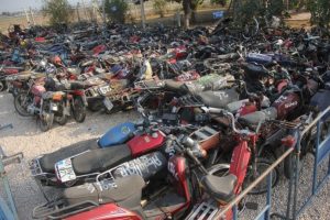 Bombalı motosiklet alarmı!