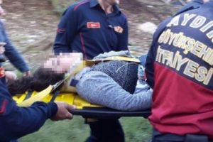 İntihar i&ccedil;in &ccedil;ıktığı yerde ikna edilirken u&ccedil;uruma d&uuml;şt&uuml;