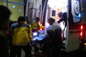 Maskeli şahıs dehşet sa&ccedil;tı: 1 yaralı