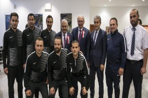Yıldırım, İETT Futbol Takımı'nı kabul etti