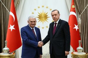 Başbakan Yıldırım'ı kabul etti