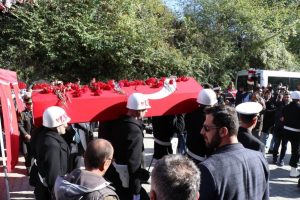 Şehit G&ouml;khan Kurak son yolculuğuna uğurlandı