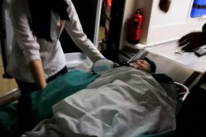 10 aylık bebeğin &uuml;zerine &ccedil;aydanlık devrildi