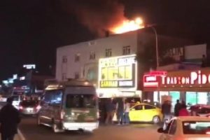 İstanbul'da korkutan yangın!