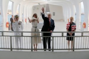 Trump'tan Pearl Harbor ziyareti