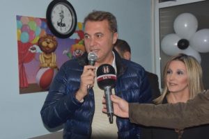 Fikret Orman doğum g&uuml;n&uuml;nde, yenilenen hastane servisini a&ccedil;tı