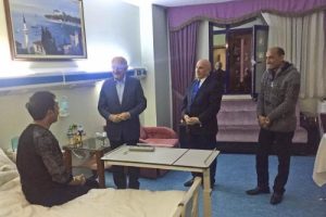 Kılı&ccedil;daroğlu'ndan ge&ccedil;miş olsun ziyaretleri