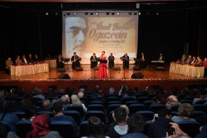 &Uuml;mit Yaşar Oğuzcan &ouml;l&uuml;m yıl d&ouml;n&uuml;m&uuml;nde anıldı