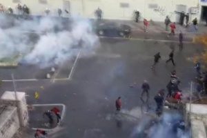 Ortalık savaş alanına d&ouml;nd&uuml;