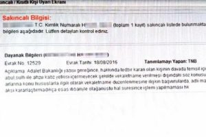 'Sakıncalı' &ouml;ğretmen olarak b&ouml;yle fişlendi!