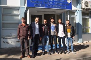 Uluslararası &Ouml;ğrenci Topluluğu'ndan MYO ziyareti