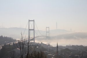 İstanbul Boğazı'nda kartpostallık manzara