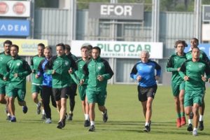 Bursaspor'da G&ouml;ztepe ma&ccedil;ı hazırlıkları başladı