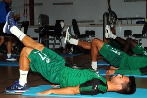 Bursaspor kondisyon &ccedil;alıştı