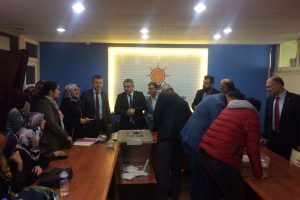 AK Parti Bursa'da temay&uuml;l maratonu başladı