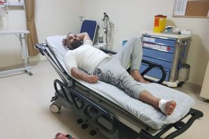 Milli sporcu Cesur Turgay kazayla kendini vurdu