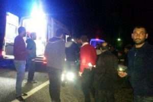Taziye d&ouml;n&uuml;ş&uuml; kaza: 1 &ouml;l&uuml;, 1 yaralı
