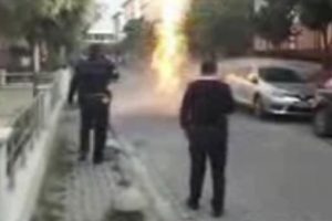 İstanbul'da doğalgaz borusu patladı!