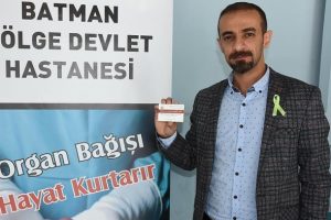 B&ouml;brek nakliyle hayata tutundu organ bağışı g&ouml;n&uuml;ll&uuml;s&uuml; oldu