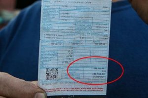 54 g&uuml;nl&uuml;k su faturası 448 bin 561 lira geldi