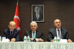 T&uuml;rk ve Akraba Toplulukları temsilcileriyle bir araya geldi