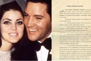 Presley'in boşanma evrakları ortaya çıktı!