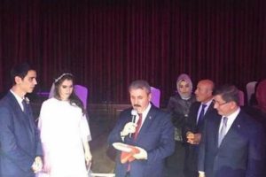 Davutoğlu ve Destici nikah şahidi oldu