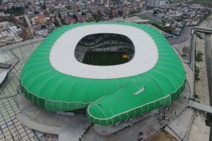 Bursa'da stadın timsah figüründe son aşamaya gelindi