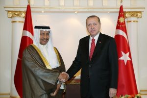 Erdoğan görüşmelere başladı
