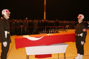 Şehit uzman memleketine uğurlandı
