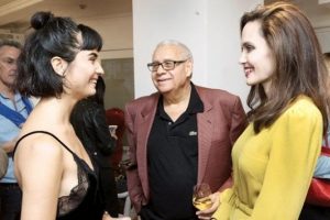 Angelina Jolie ile Tuba B&uuml;y&uuml;k&uuml;st&uuml;n'&uuml;n Los Angeles buluşması