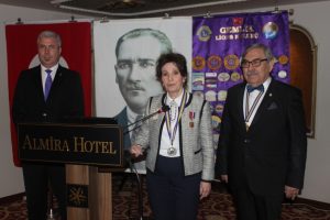 Bursa'da Lionların konuğu Sabih Kanadoğlu oldu