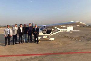 Bursa'da ultralight ile u&ccedil;uşlar başladı