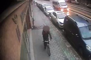 Bisikletli tacizci tutuklandı