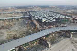 3. Havalimanı ana terminal binası b&uuml;y&uuml;k oranda tamam